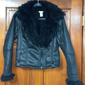 Cache Faux Fur Jacket